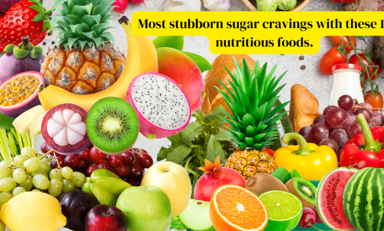 As a dietician I conquer my most stubborn sugar cravings with these 10 nutritious foods