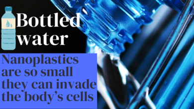 A study suggests that bottled water contains numerous Nano plastics so tiny that they can infiltrate the body's cells